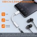 Guguearth White USB C To 3.5mm Headphone Jack Adapter